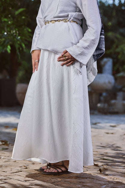 Linen Glow skirt