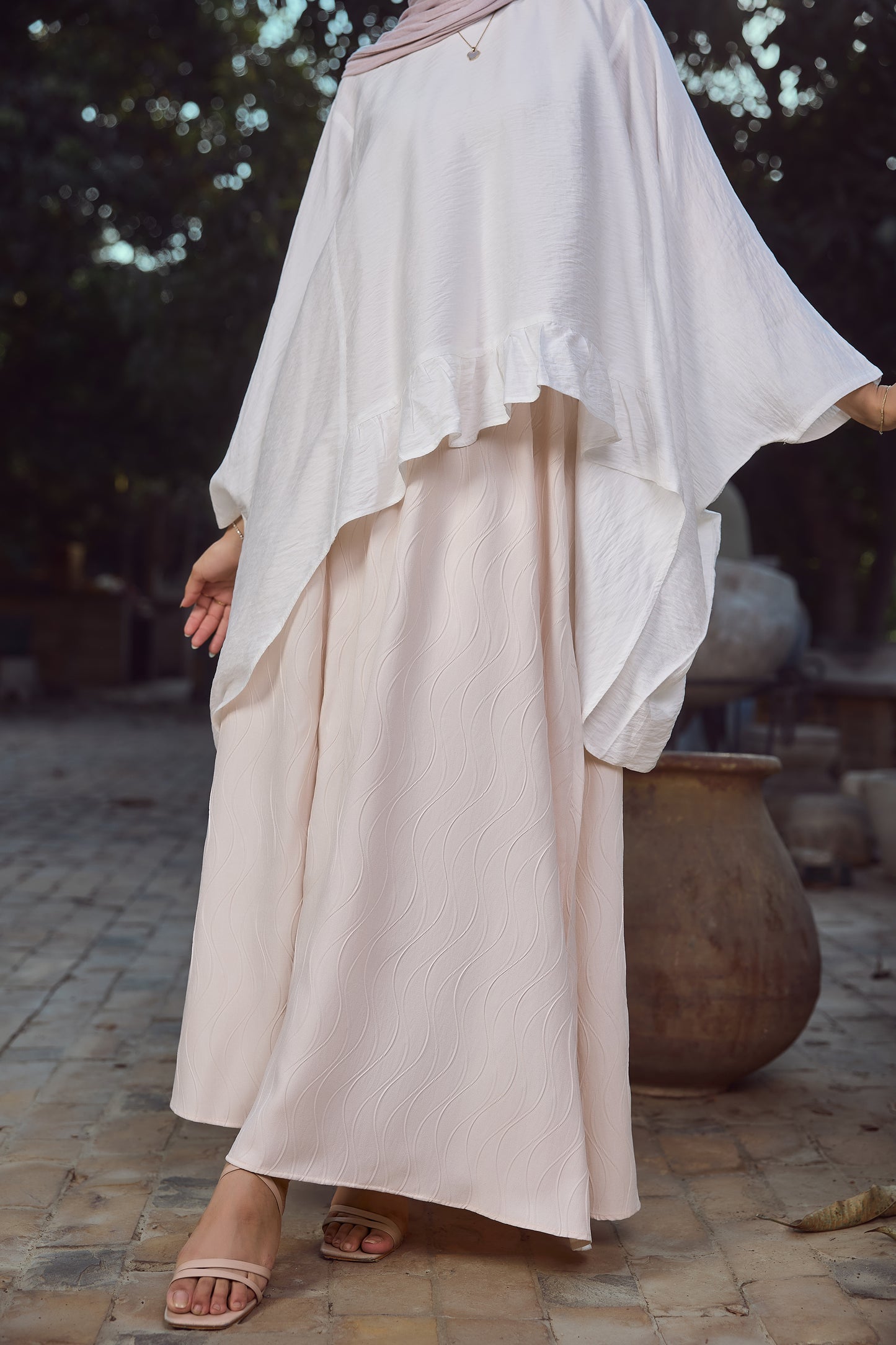 Linen Glow skirt